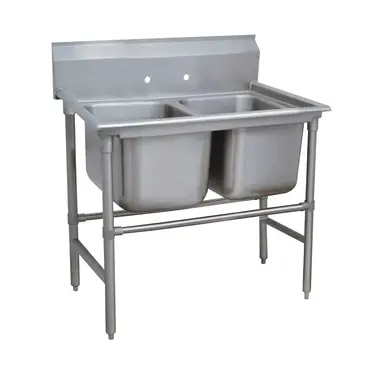 Advance Tabco 94-82-40 Sink, (2) Two Compartment