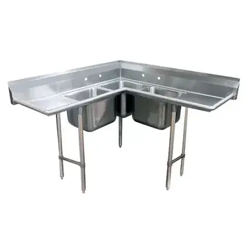 Advance Tabco 94-K2-24D Sink, (3) Three Compartment