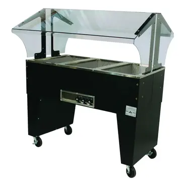 Advance Tabco B3-120-B Serving Counter, Hot Food Steam Table, Electric