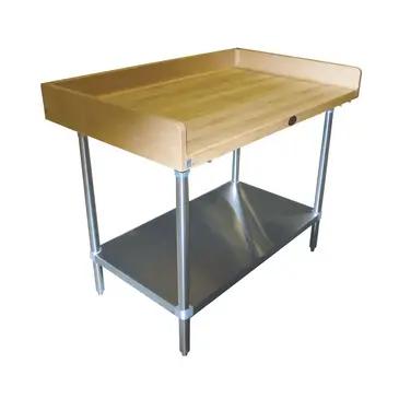 Advance Tabco BG-304 Prep Work Table, Bakers Top