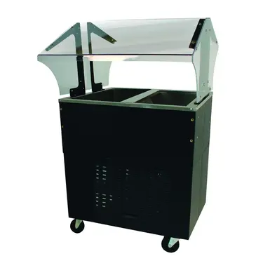 Advance Tabco BMACP2-B-SB Serving Counter, Cold Pan Salad Buffet