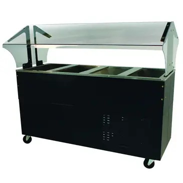 Advance Tabco BMACP4-B-SB Serving Counter, Cold Pan Salad Buffet