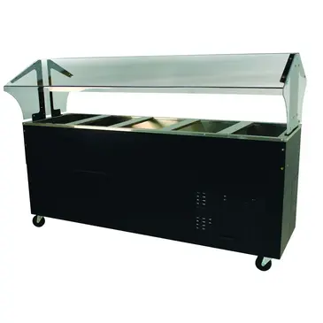 Advance Tabco BMACP5-B-SB Serving Counter, Cold Pan Salad Buffet