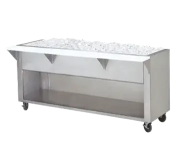 Advance Tabco CPU-3-BS Serving Counter, Cold Pan Salad Buffet