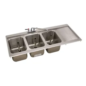 Advance Tabco DBS-43L Underbar Sink, Drop-In