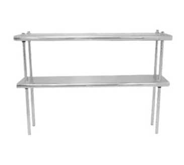 Advance Tabco DS-12-108 Overshelf, Table-Mounted