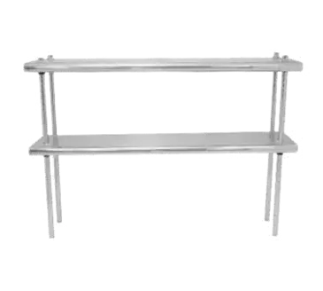 Advance Tabco DS-12-132R Overshelf, Table-Mounted