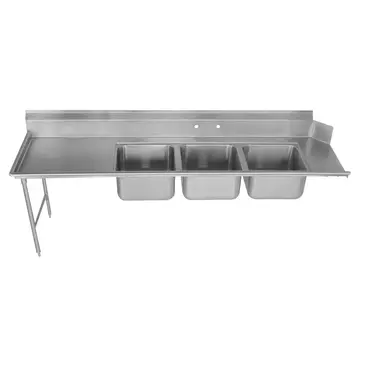 Advance Tabco DTC93-1620-6L Dishtable, with Potsinks