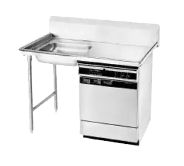 Advance Tabco DTU-U60-48L Dishtable, Soiled, Undercounter Type