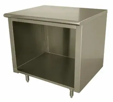 Advance Tabco EEB-SS-244 Work Table, Cabinet Base Open Front