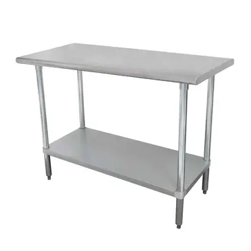 Advance Tabco ELAG-306-X Work Table,  63" - 72", Stainless Steel Top 