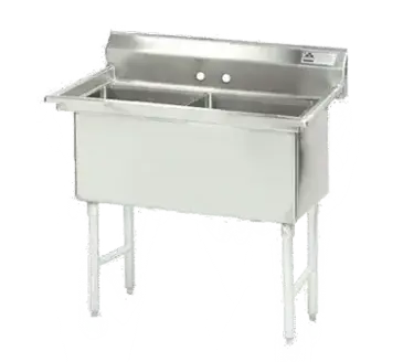 Advance Tabco FC-2-1515-X Sink, (2) Two Compartment