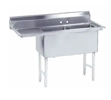 Advance Tabco FC-2-1620-18L Sink, (2) Two Compartment