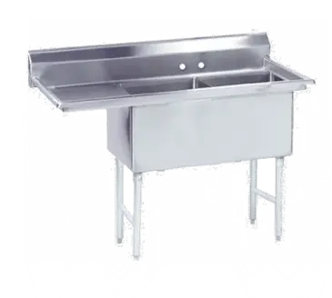 Advance Tabco FC-2-1620-18L Sink, (2) Two Compartment