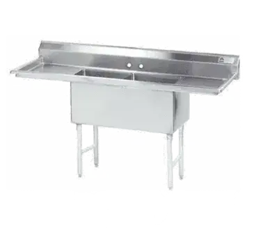 Advance Tabco FC-2-1620-18RL Sink, (2) Two Compartment