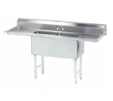 Advance Tabco FC-2-1620-18RL Sink, (2) Two Compartment