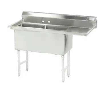 Advance Tabco FC-2-1818-18R Sink, (2) Two Compartment