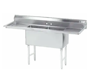 Advance Tabco FC-2-1818-18RL-X Sink, (2) Two Compartment