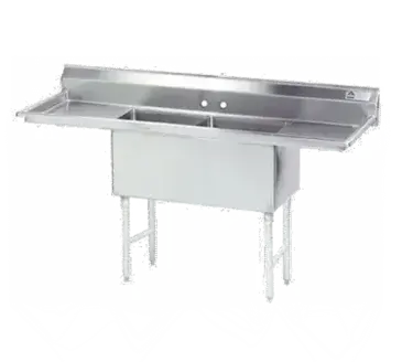 Advance Tabco FC-2-1818-18RL-X Sink, (2) Two Compartment