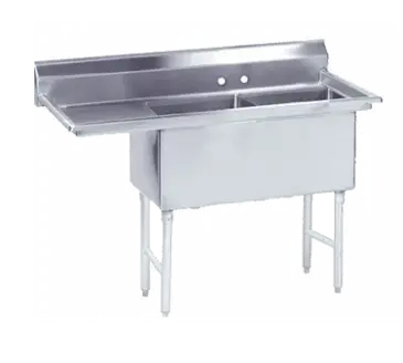 Advance Tabco FC-2-1824-18L-X Sink, (2) Two Compartment