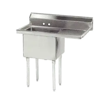 Advance Tabco FE-1-1812-18R-X Sink, (1) One Compartment