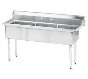 Advance Tabco FE-3-1014-X Sink, (3) Three Compartment