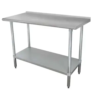 Advance Tabco FLAG-246-X Work Table,  63" - 72", Stainless Steel Top 