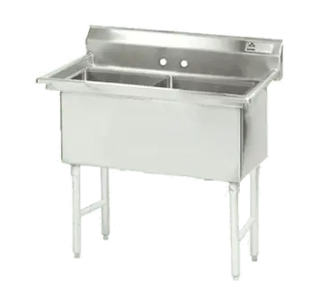 Advance Tabco FS-2-1620 Sink, (2) Two Compartment