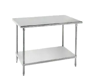 Advance Tabco GLG-300 Work Table,  30" Long, Stainless steel Top