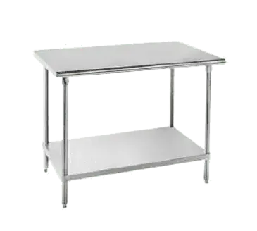 Advance Tabco GLG-3010 Work Table, 120" Long, Stainless steel Top