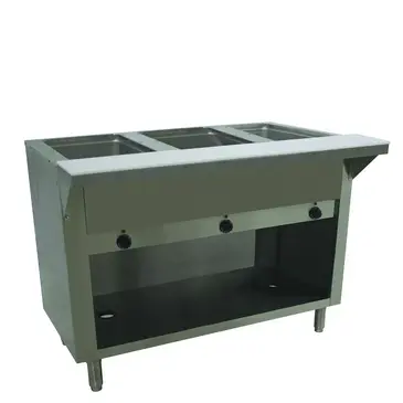 Advance Tabco HF-3E-240-BS Serving Counter, Hot Food Steam Table, Electric