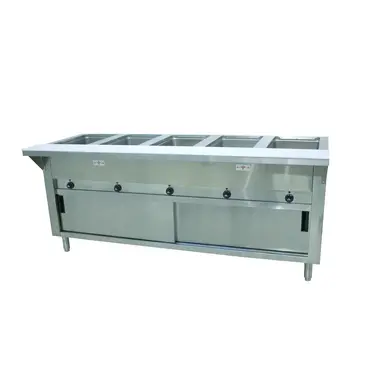 Advance Tabco HF-5E-240-DR Serving Counter, Hot Food Steam Table, Electric