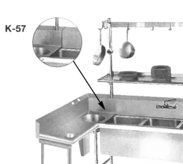 Advance Tabco K-57 Welded Field Joint