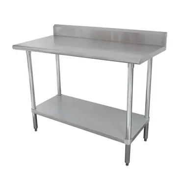 Advance Tabco KSLAG-243-X Work Table,  36" - 38", Stainless Steel Top