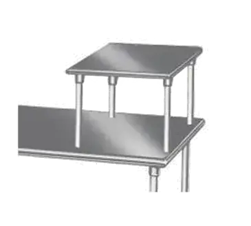 Advance Tabco MST-24-24 Overshelf, Table-Mounted