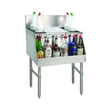 Advance Tabco PRI-24-24-XD Underbar Ice Bin/Cocktail Station