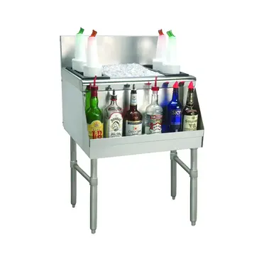 Advance Tabco PRI-24-36-10 Underbar Ice Bin/Cocktail Station