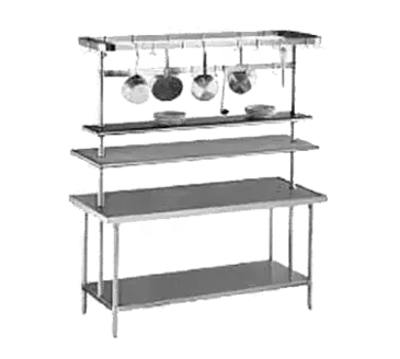 Advance Tabco SCT-108 Pot Rack, Table-Mounted