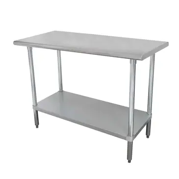 Advance Tabco SLAG-366-X Work Table,  63" - 72", Stainless Steel Top 