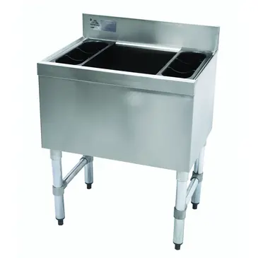 Advance Tabco SLI-16-24-7 Underbar Ice Bin/Cocktail Unit