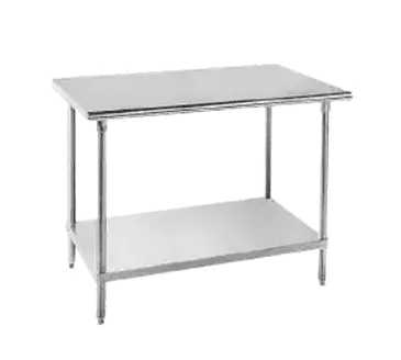 Advance Tabco SS-240 Work Table,  30" Long, Stainless steel Top