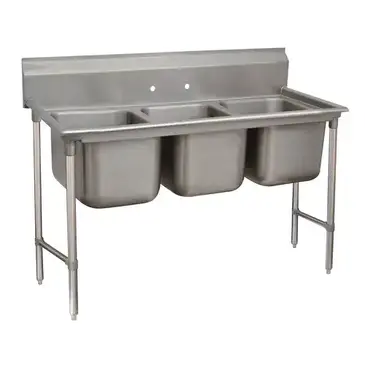 Advance Tabco T9-3-54-X Sink, (3) Three Compartment