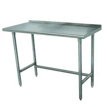 Advance Tabco TFLAG-240-X Work Table,  30" - 35", Stainless Steel Top