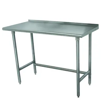 Advance Tabco TFMSLAG-240-X Work Table,  30" - 35", Stainless Steel Top