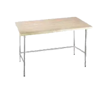 Advance Tabco TH2G-244 Work Table, Wood Top