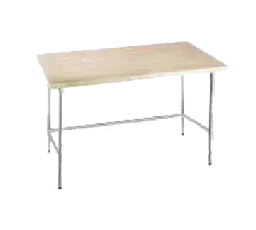 Advance Tabco TH2G-245 Work Table, Wood Top