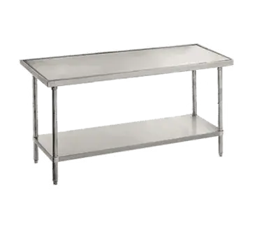 Advance Tabco VLG-2412 Work Table, 144", Stainless Steel Top