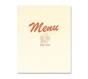 Alegacy Foodservice Products 107 Menu Cover