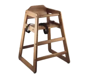 Alegacy Foodservice Products 80973 High Chair, Wood