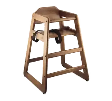 Alegacy Foodservice Products 80973A High Chair, Wood